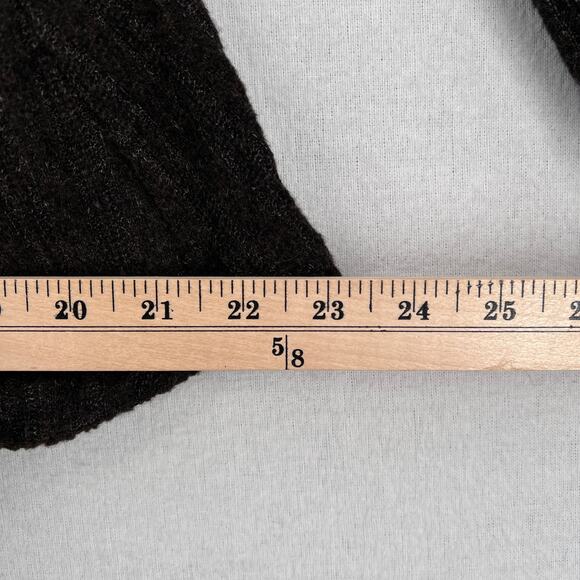 ANTHROPOLOGIE MAEVE Faux Wrap Top Womens XL Brown Rafela Hacci Long Sleeve Knit - Picture 13 of 14